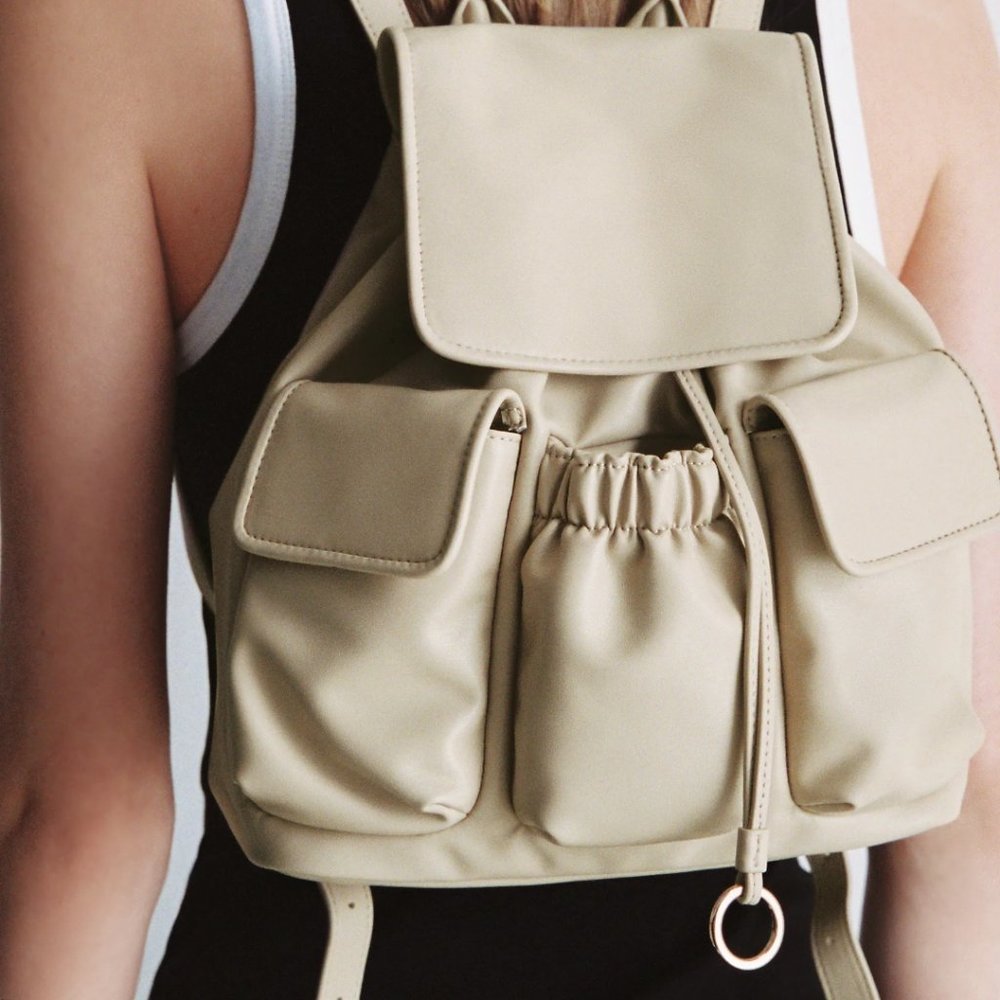 Zara Soft backpack with pockets